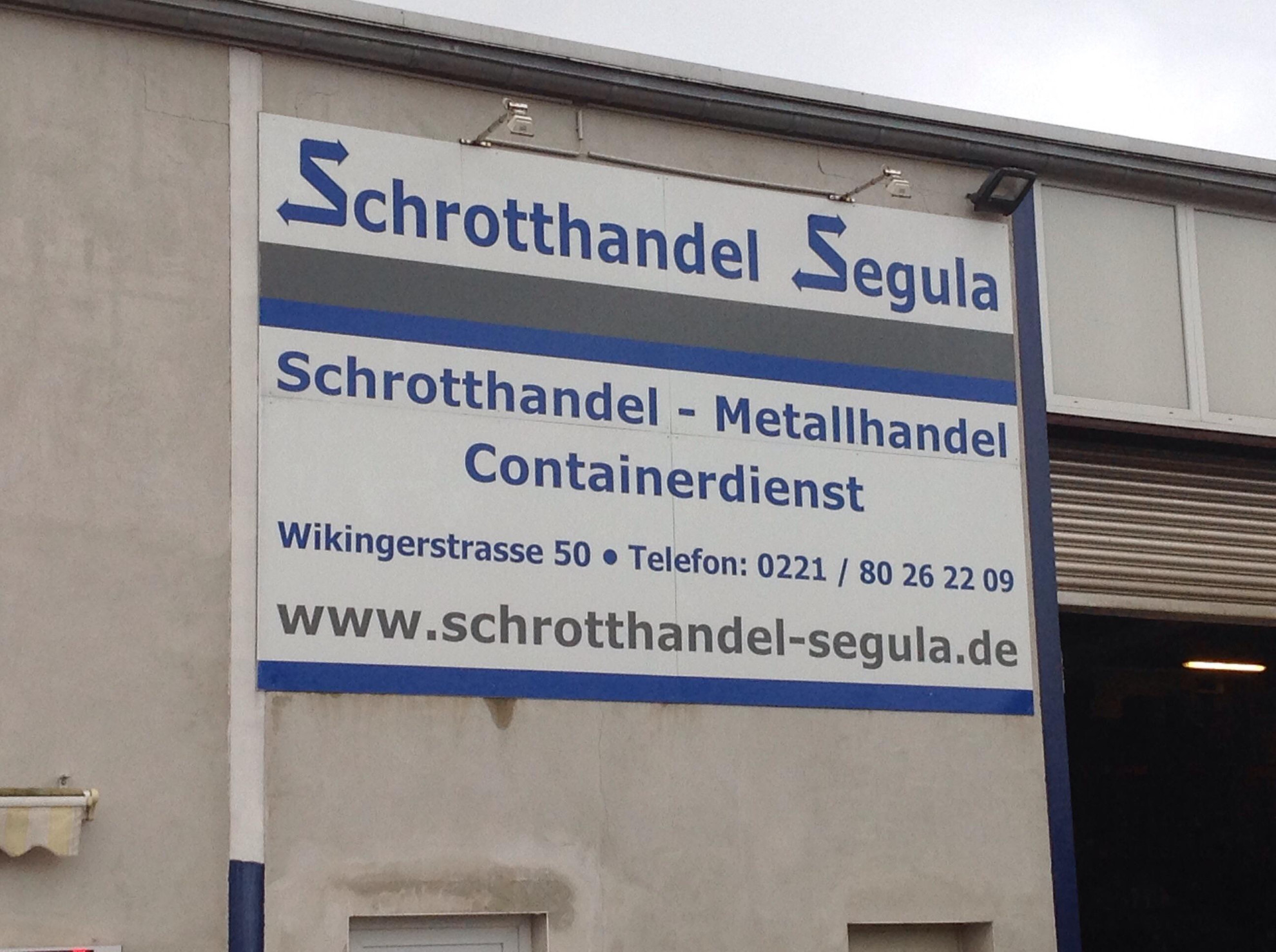 Schrotthandel Segula Köln  