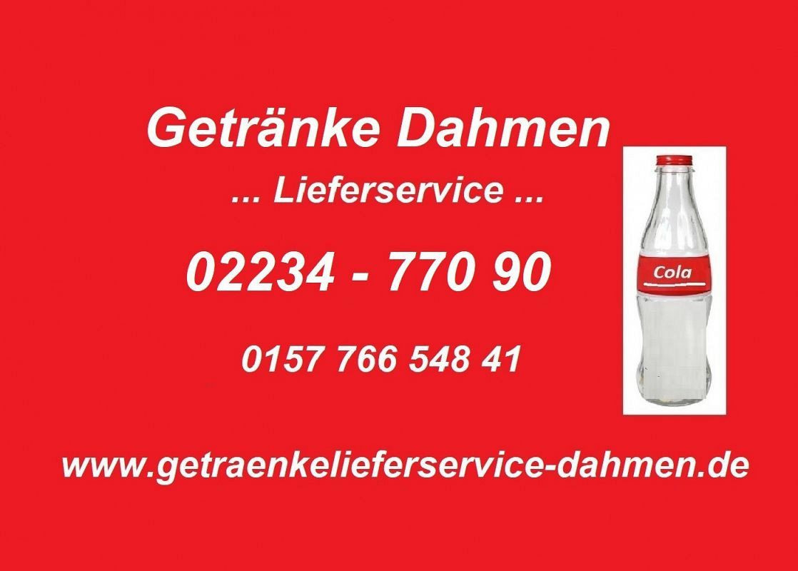 Getränke K. Dahmen I Getränkelieferservice I Köln  